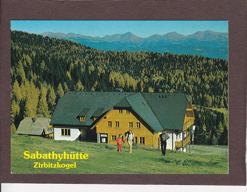 AK Sabathyhütte. Zirbitzkogel.
