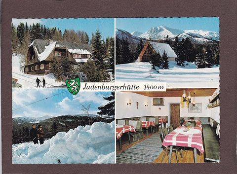 AK Judenburgerhütte. Hans und Trude Sauer.