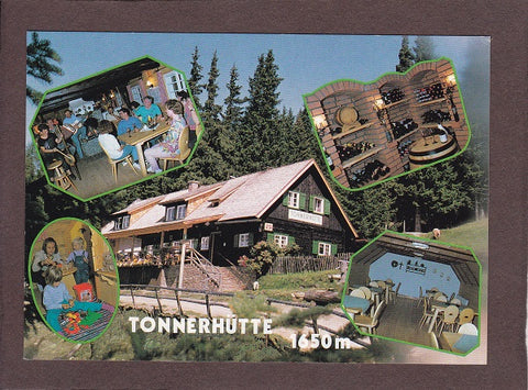 AK Tonnerhütte am Zirbitzkogel. Fam. Ferner. Mühlen.