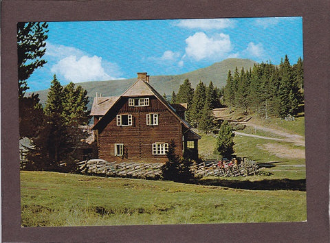 AK Waldheimhütte mit Fuchskogel.