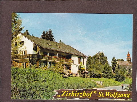 AK St. Wolfgang Zirbitzhof. Familie Piber.