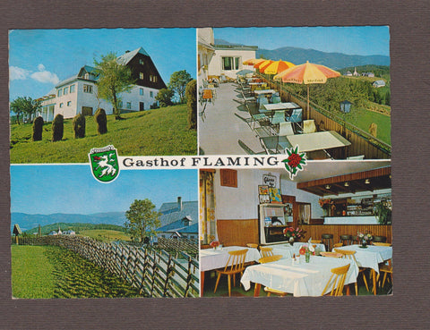 AK Gasthof Flaming. St. Anna, Obdach. Inh. Franz Bauer.