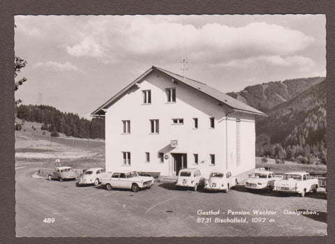 AK Bischoffeld. Gasthof Pension Wachter Gaalgraben.