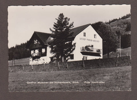 AK Gasthof Moscher am Hohentauern.