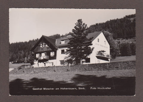 AK Gasthof Moscher am Hohentauern.