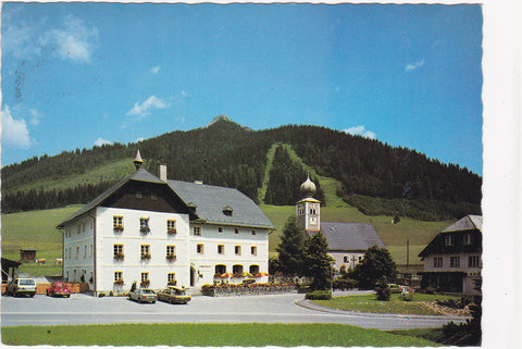 AK Hohentauern mit Triebenstein. Gasthof Tauernwirt