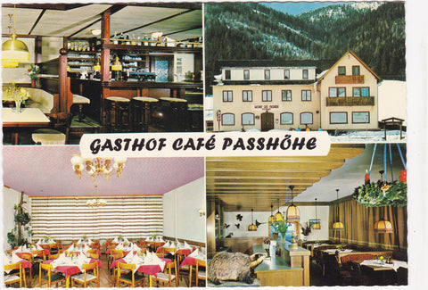 AK Hohentauern. Gasthof Cafe Paßhöhe F. u. M. Haas.