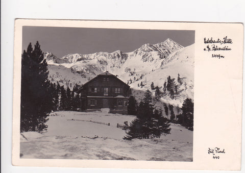 AK Edelraute-Hütte am Großen Bösenstein.