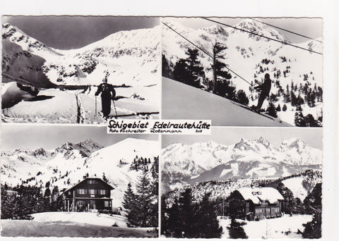 AK Schigebiet Edelrautehütte.
