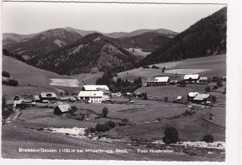 AK Bretstein-Gassen bei Möderbrugg.