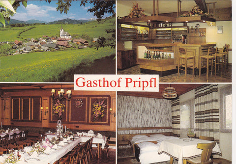 AK Möderbrugg. Gasthof Pension. Familie Pripfl. St. Oswald 22.