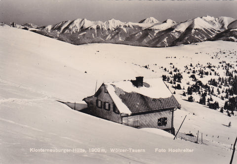 AK Klosterneuburger-Hütte, Wölzer Tauern.