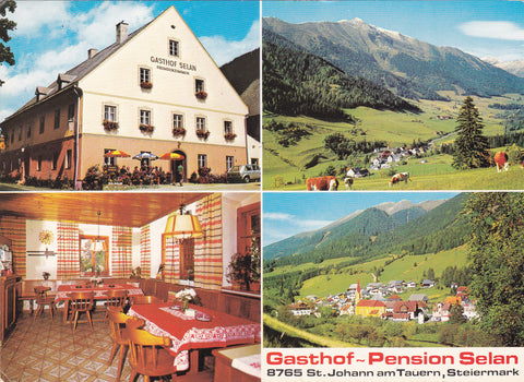 AK St. Johann am Tauern. Gasthof Pension Selan.