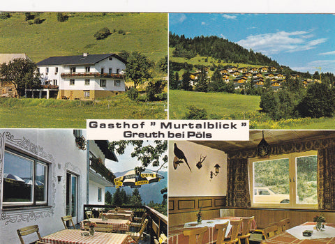 AK Greuth bei Pöls. Gasthof Murtalblick.