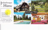 Prospekt Judenburger Hütte. St. Wolfgang am Zirbitz. Obdach.