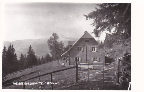 AK Weissensteinhütte.