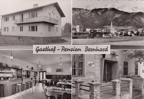 AK Zeltweg. Gasthof Pension Bernhard.