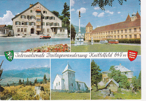 AK Internationale Dreitagewanderung Knittelfeld.