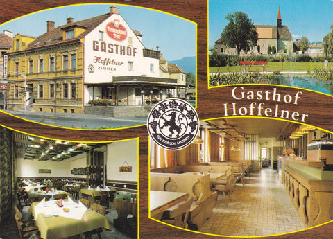 AK Knittelfeld. Gasthof Hoffelner. Kärtnerstraße 39.