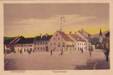AK Knittelfeld. Kapuzinerplatz (1918)
