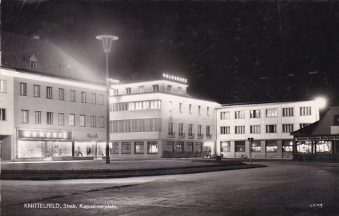 AK Knittelfeld, Kapuzinerplatz. (1958)