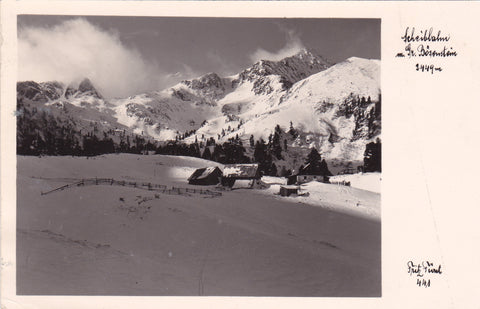 AK Scheiblalm mit Gr. Bösenstein.