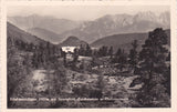 AK Edelraute-Hütte mit Sparafeld, Reichenstein u. Hallermauern. (1937)