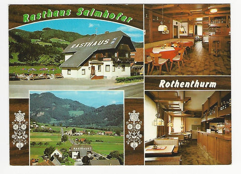AK St. Peter ob Judenburg. Rasthaus K. Salmhofer. Rothenthurm.