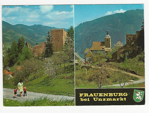 AK Frauenburg bei Unzmarkt.