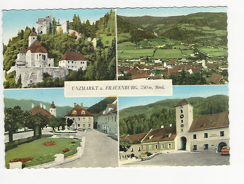 AK Unzmarkt u. Frauenburg.