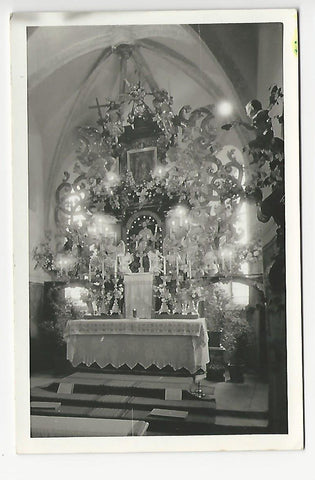 AK Kirche, Altar. Frauenburg bei Unzmarkt.