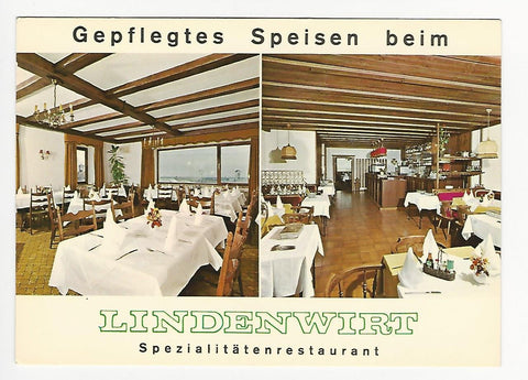 AK Judenburg. Lindenwirt. Walter und Johann Präsent. Wöllmerdorf 12.