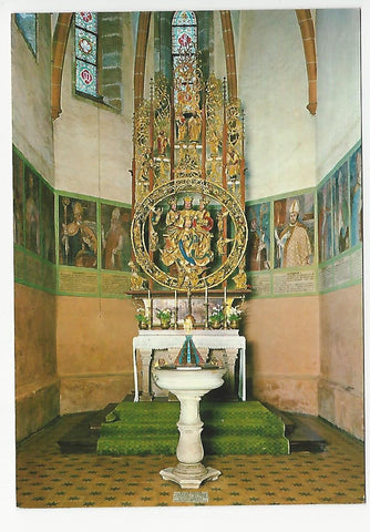 AK Benediktiner-Abtei Seckau. Mariakrönungsaltar in der Bischofskapelle.