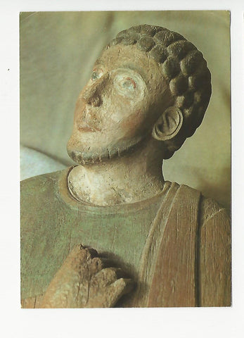 AK Benediktiner-Abtei Seckau. Kreuzigungsgruppe um 1200 Hl. Johannes.