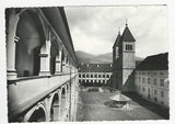 AK Benediktiner-Abtei Seckau. Klosterhof mit Kirche.