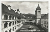 AK Benediktiner-Abtei Seckau. Klosterhof mit Kirche.