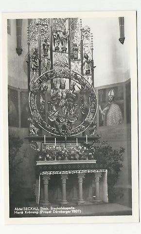 AK Abtei Seckau, Bischofskapelle. Mariä Krönung.
