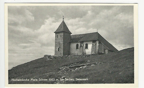 AK Hochalmkirche Maria Schnee bei Seckau.