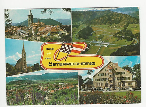 AK Rund um den Österreichring. Knittelfeld-Zeltweg. Fohnsdorf. (1985)
