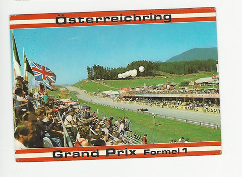 AK Österreichring. Grand Prix Formel 1. Knittelfeld-Zeltweg.