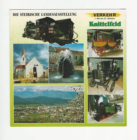 AK Knittelfeld. Die Steirische Landesausstellung Verkehr.