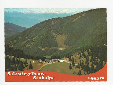 AK Salzstiegelhaus. Stubalpe. Weißkirchen. (1989)