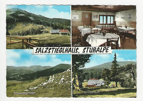 AK Salzstiegelhaus. Stubalpe. Weißkirchen.