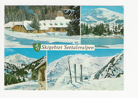 AK Skigebiet Seetaleralpen. Alpengasthof Schmelz.