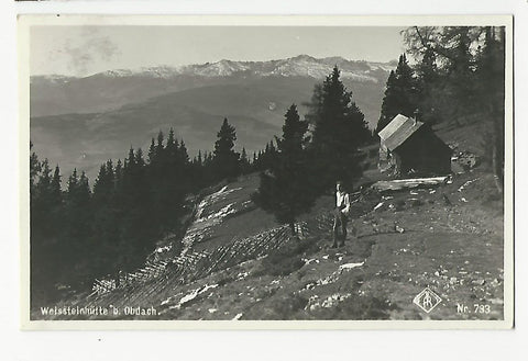 AK Weissteinhütte b. Obdach.