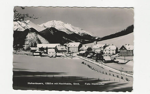 AK Hohentauern mit Hochhaide.
