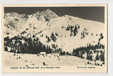 AK Schigebiet auf der Edelraute-Hütte mit Gr. Bösenstein.