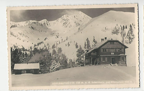 AK Edelrautehütte m.d. Scheiblalm gegen Bösenstein.