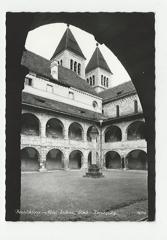 AK Benediktiner-Abtei Seckau. Kreuzgang. (1964)