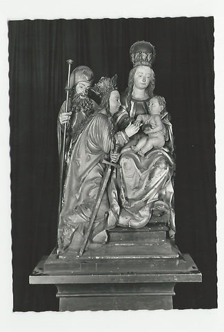 AK Benediktiner-Abtei Seckau. Vermählung der Hl. Catharina. (1959)